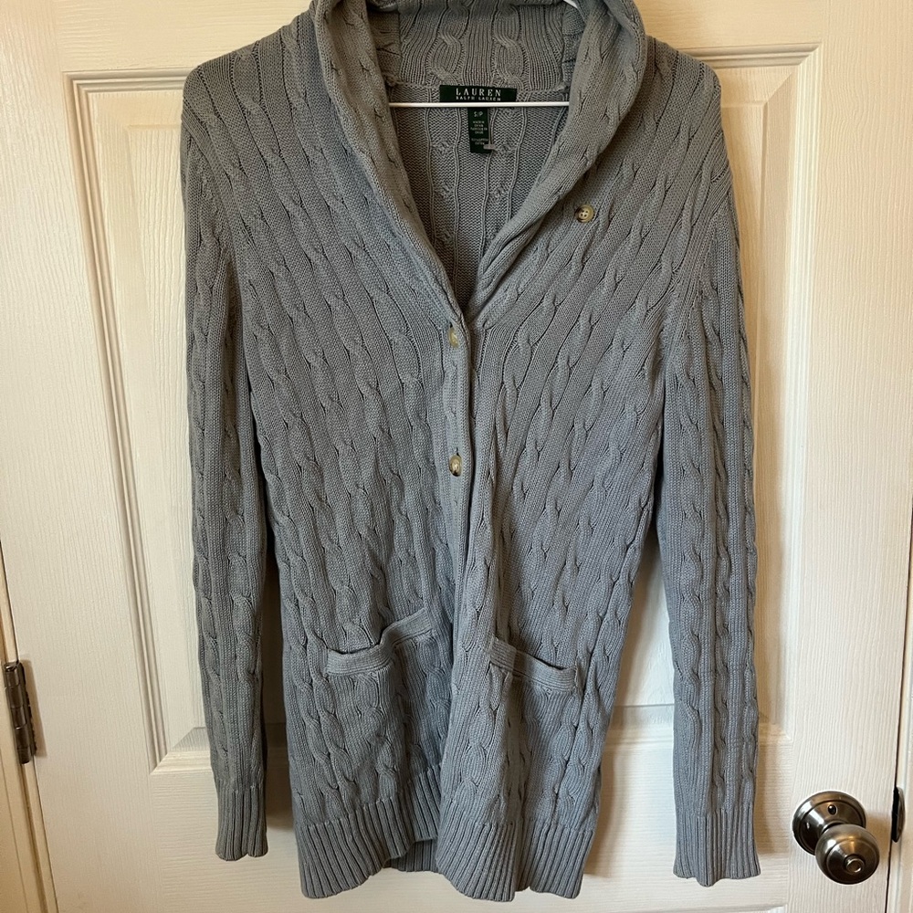 Polo Ralph Lauren cable knit cardigan